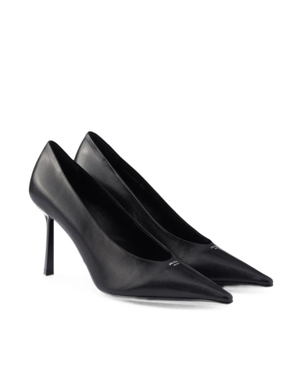 Prada Black Pointed Pump