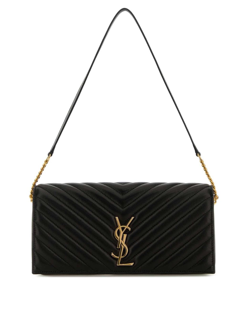 ショルダーバッグ・ポシェット Saint Laurent Black Nappa Letaher Kate 99 Shoulder Bag saint-laurent--Nappa-Letaher-