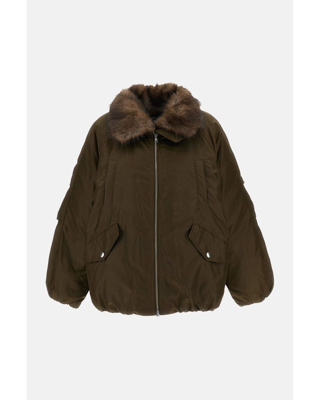 Stand Studio Brown Thilda Padded Jacket