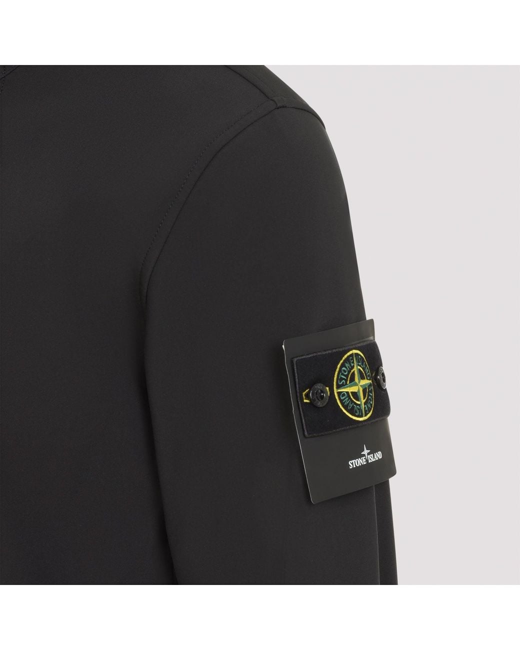 Stone Island Blue Soft Shell Jacket for men