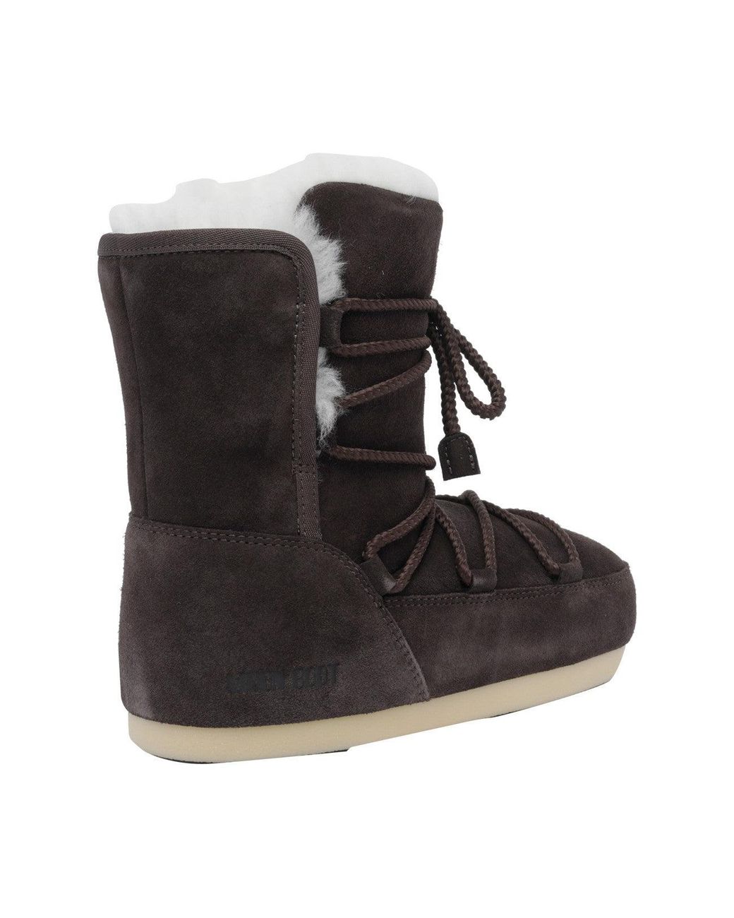 Moon Boot Black Evx Suede Booties