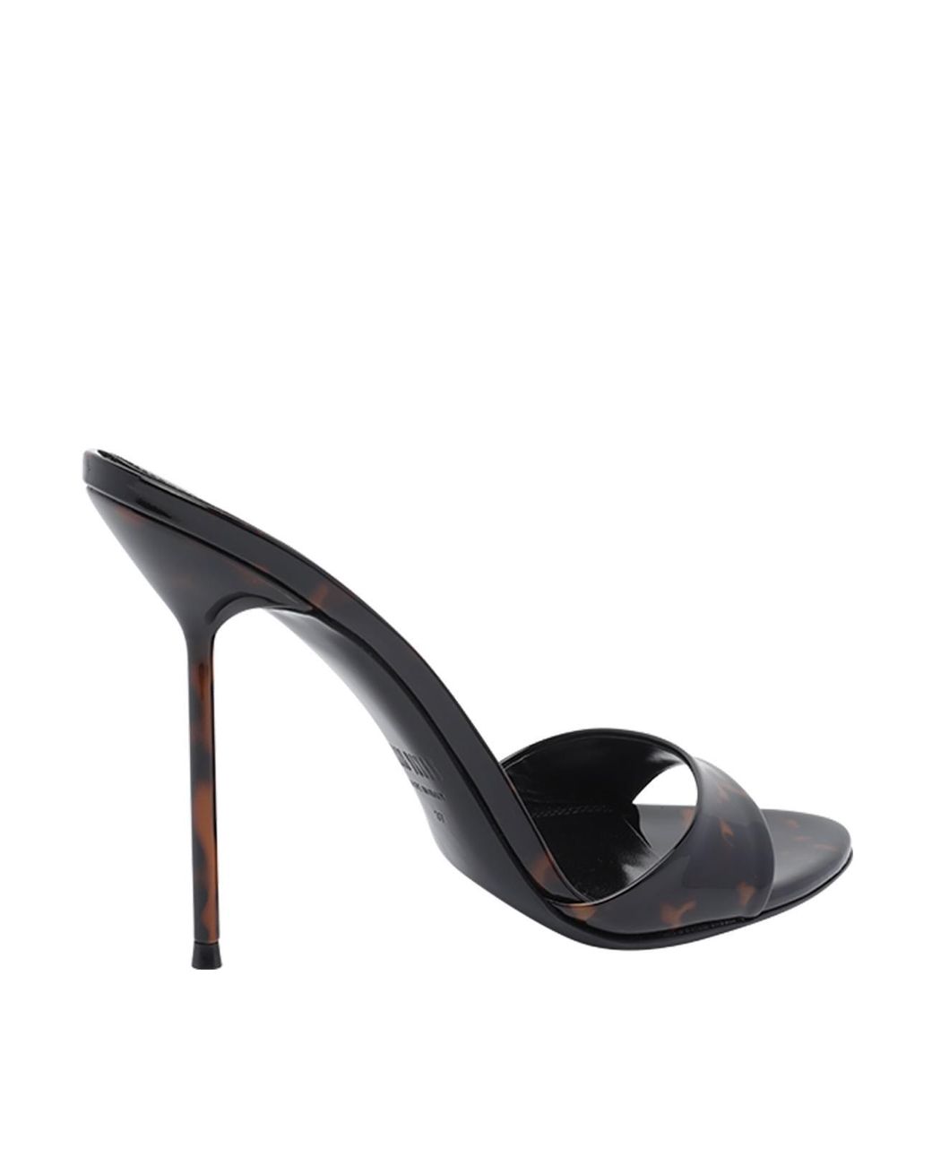 Paris Texas Black Lidia Pump Sandals