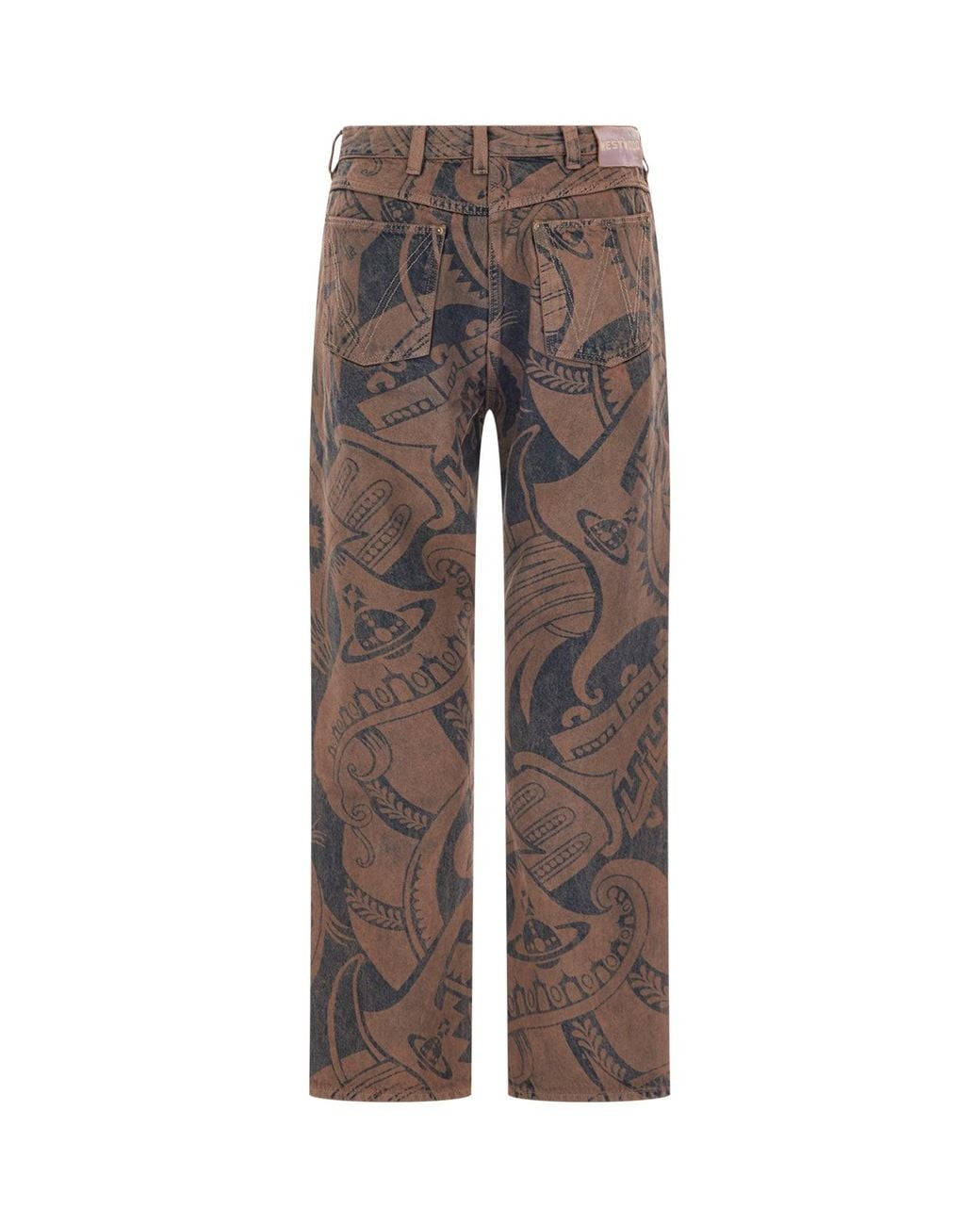 Vivienne Westwood Clothing Jeans in Brown | Lyst