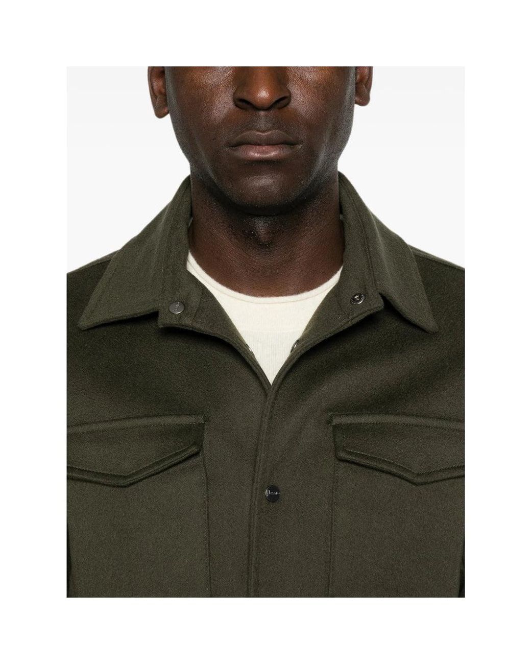 Herno Green Jackets for men
