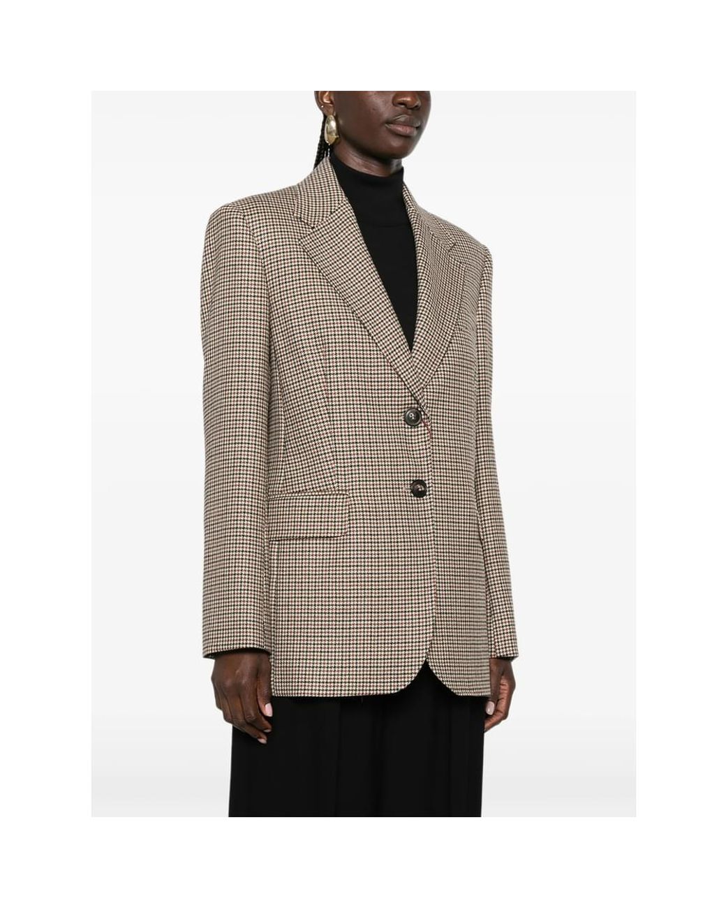 Max Mara Brown Wool Blazer Salice