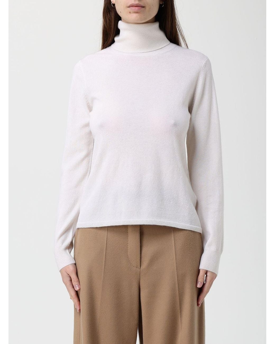 Max Mara White Sweater for men