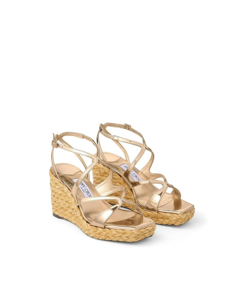 Jimmy Choo Metallic Espadrilles