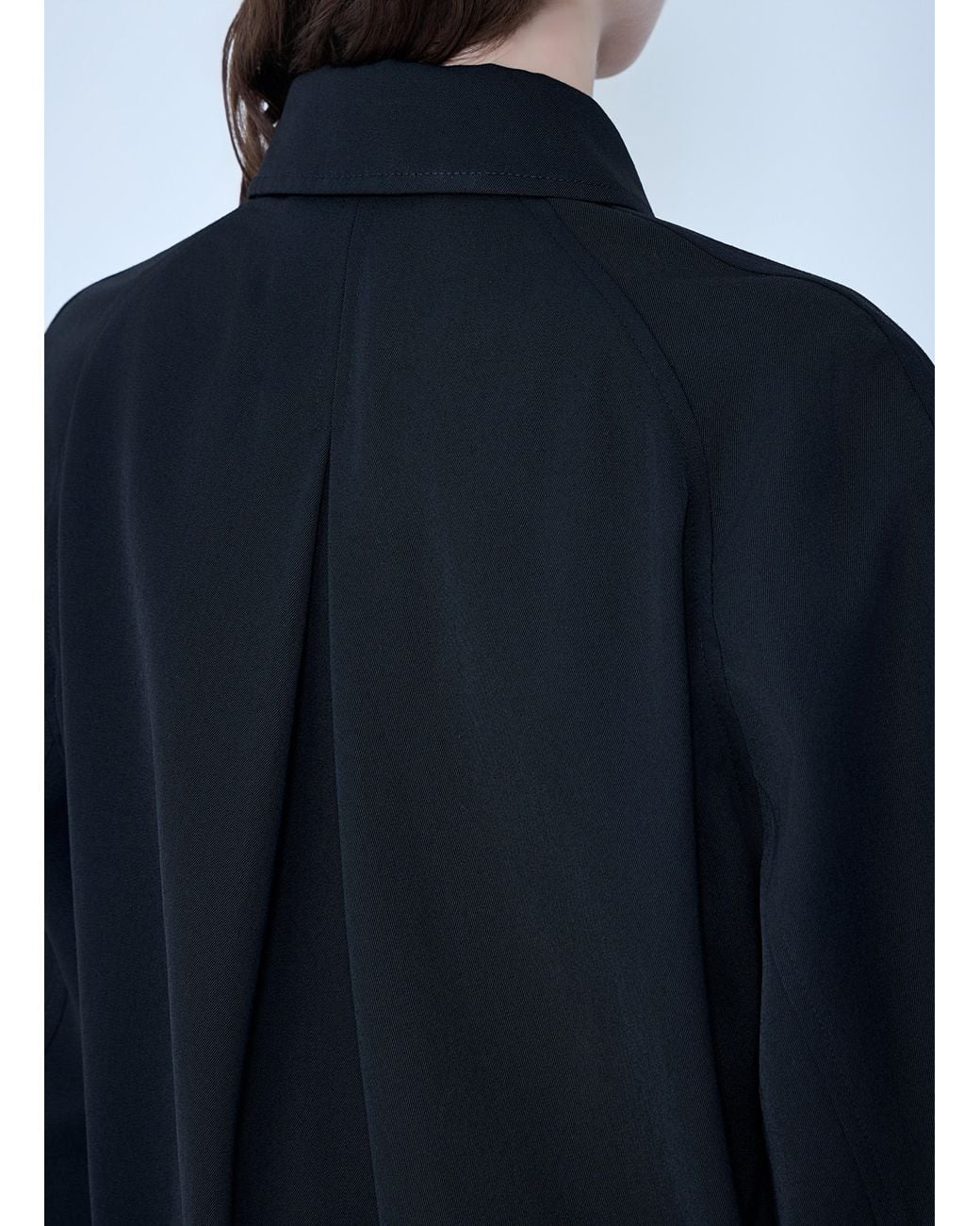 Maison Margiela Blue Zip-Front Wool-Blend Jacket