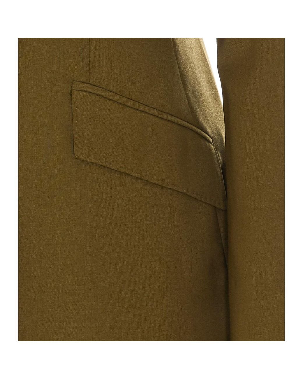 Max Mara Green Mxmpatio Structured Jacket