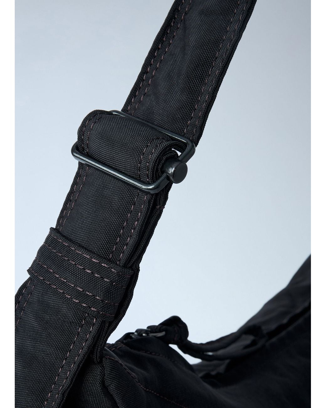 Lemaire Black Small Soft Game Shoulder Bag for men