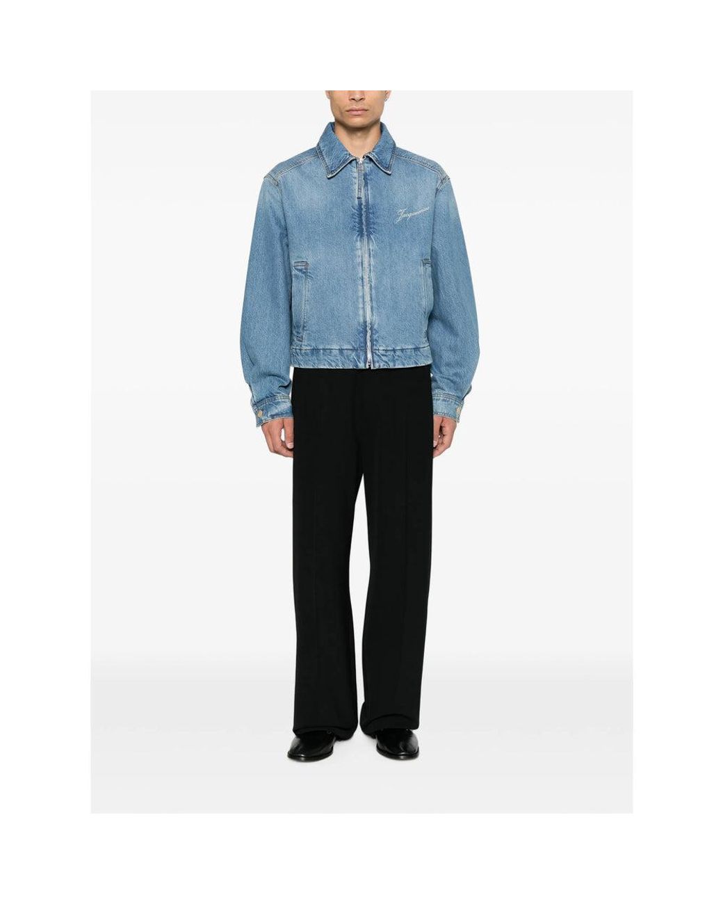 Jacquemus Blue Jackets for men