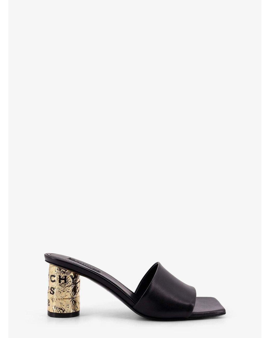 Givenchy Black Sandals Pelle