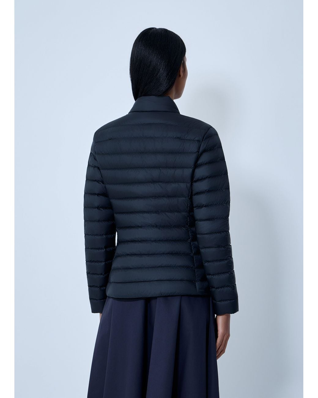 Moncler Blue Igelle Short Down Jacket