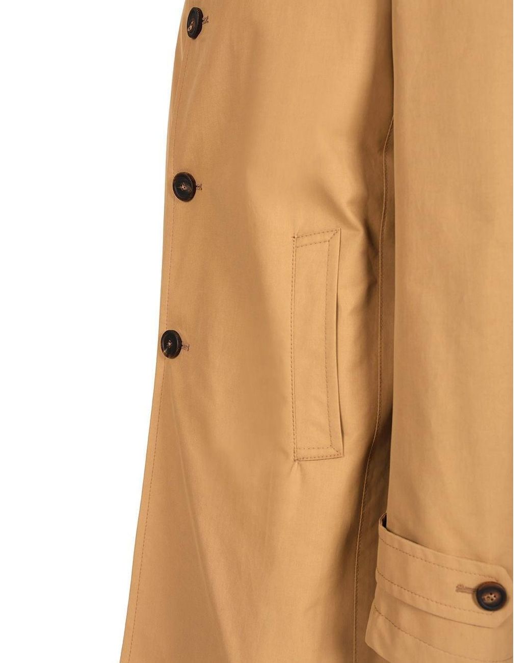 Tagliatore Natural Unlined Raincoat for men