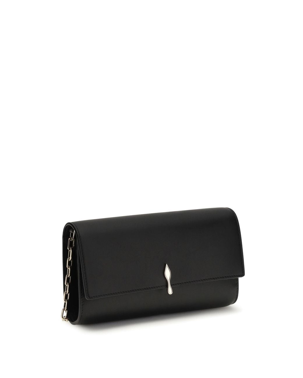 Christian Louboutin Black Bettina Wallet With Chain