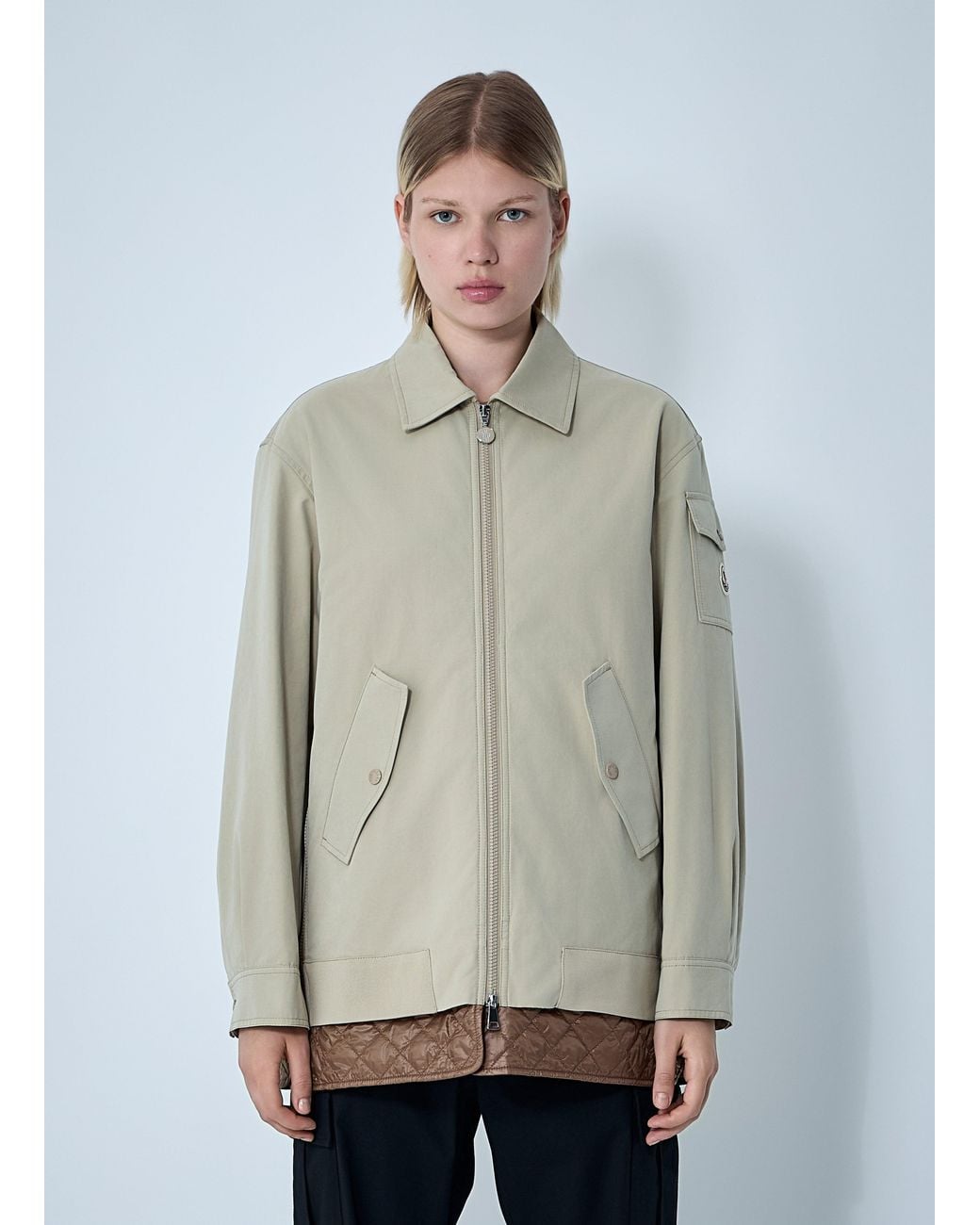 Moncler Gray Felci Jacket
