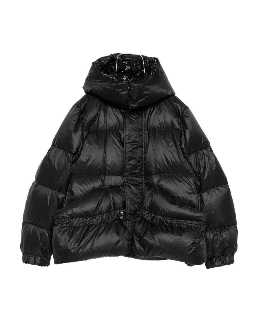Sacai Black Nylon Puffer Down Jacket