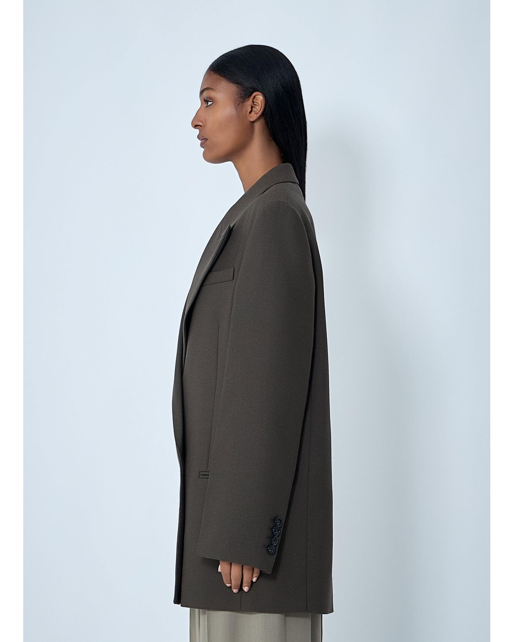 Totême  Gray Shield Blazer