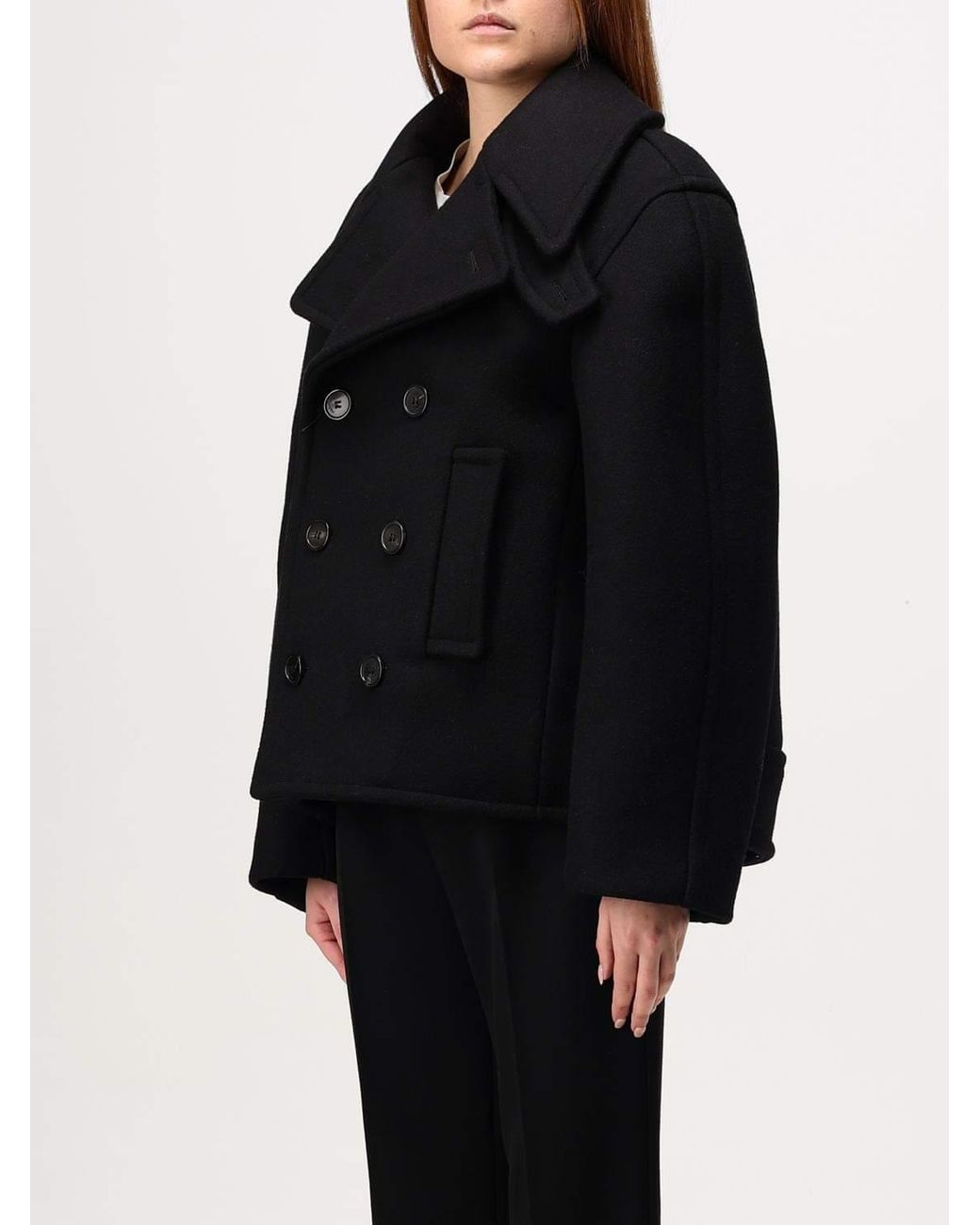 Saint Laurent Black Trench Coat