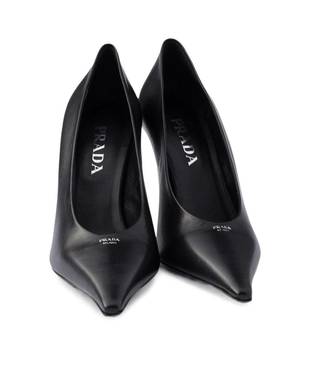 Prada Black Pointed Pump