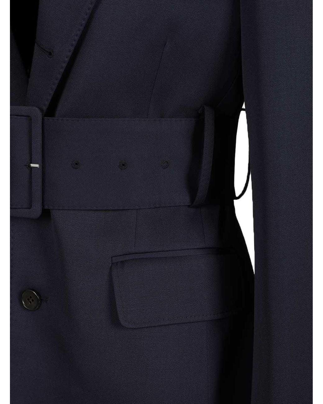Céline Blue Column Jacket