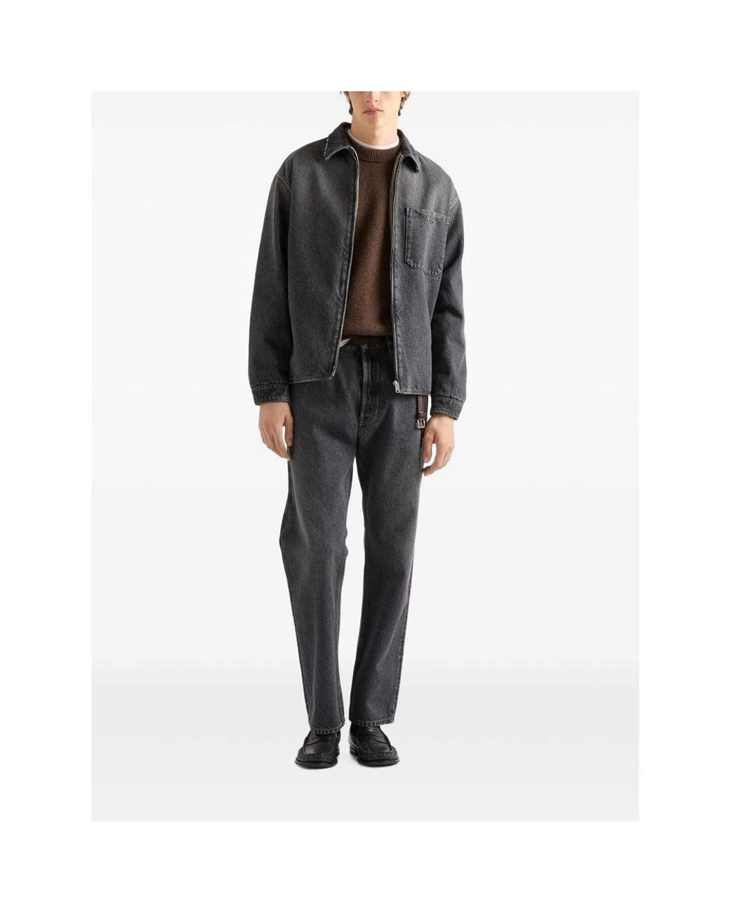 Prada Black Jackets for men