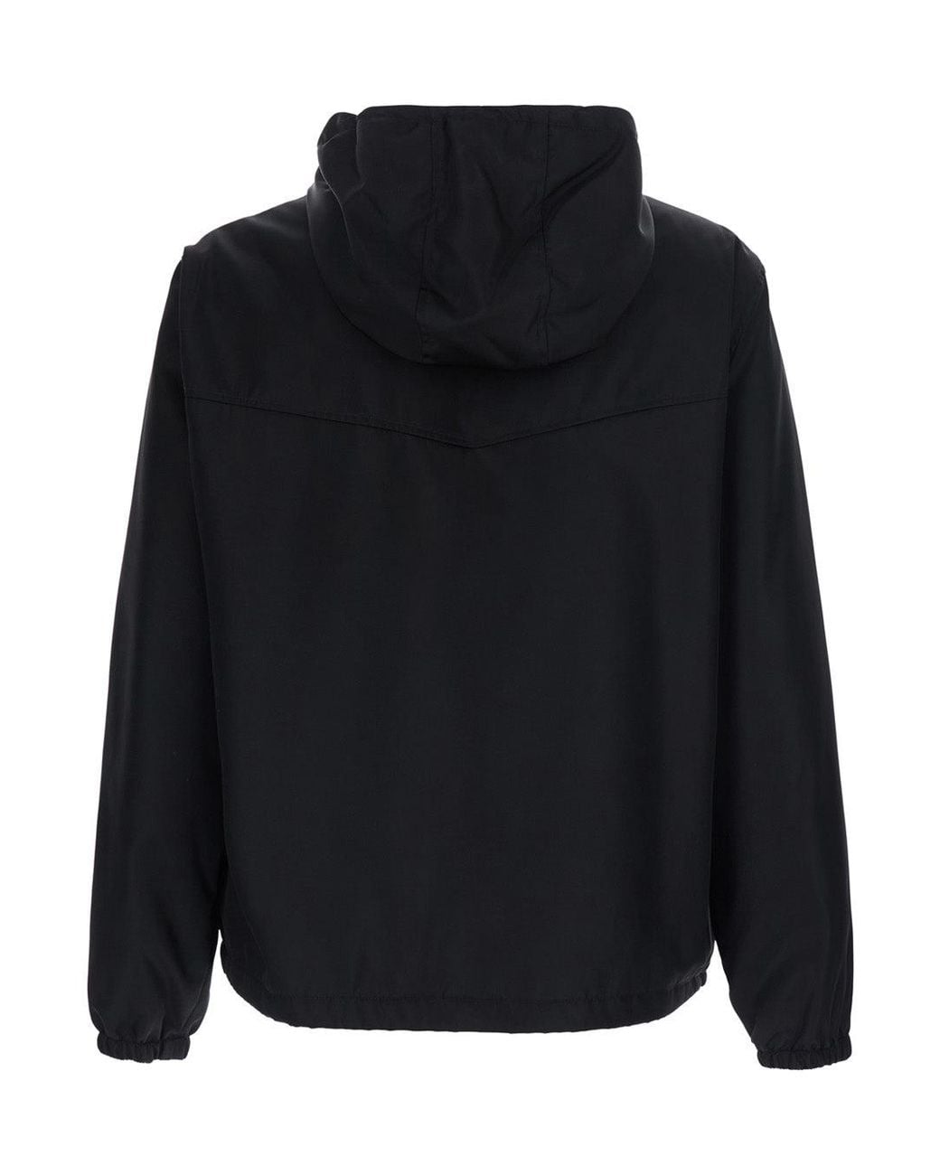 Versace Black Versace Tech Fabric Jacket for men