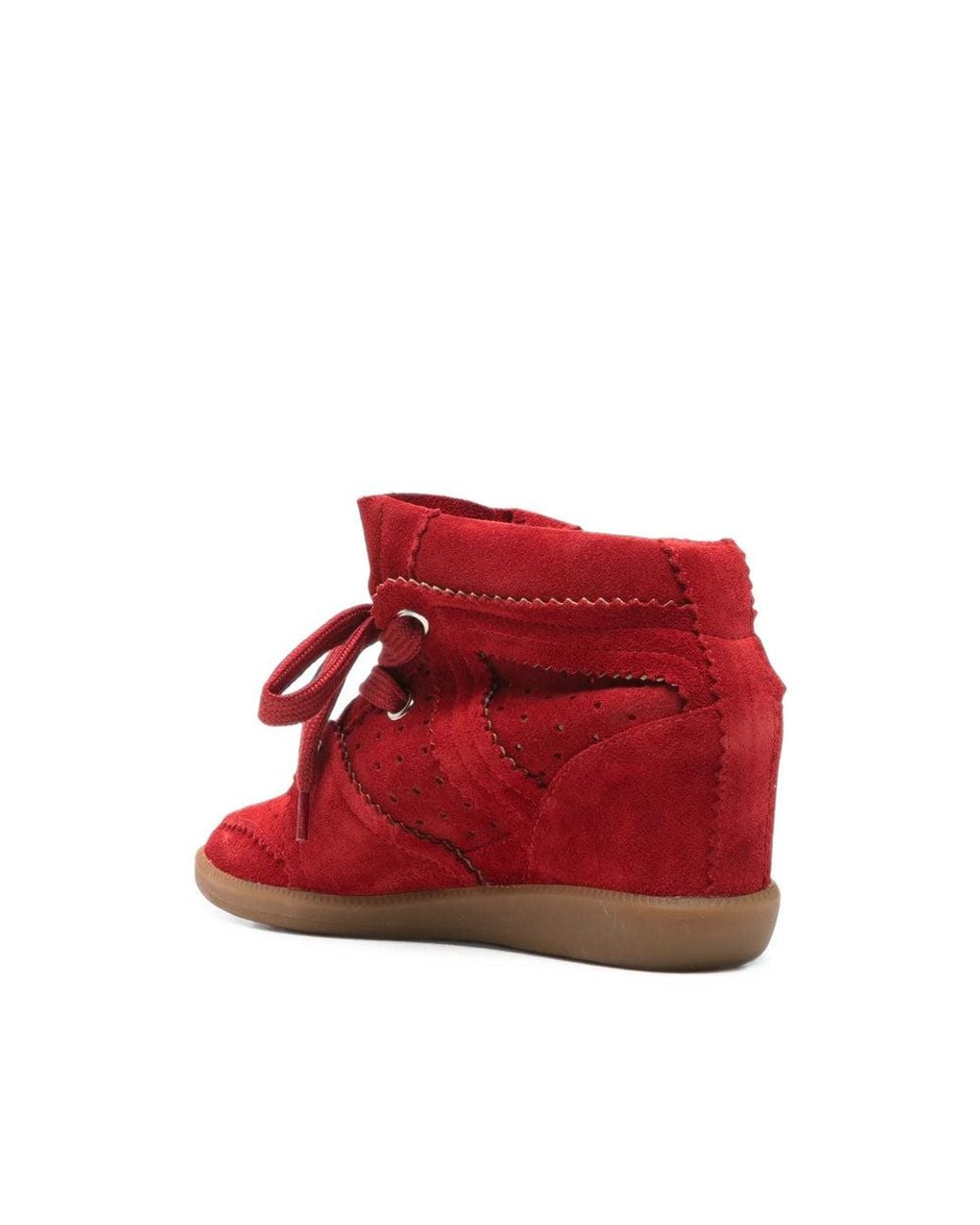 Isabel Marant Red Trainers