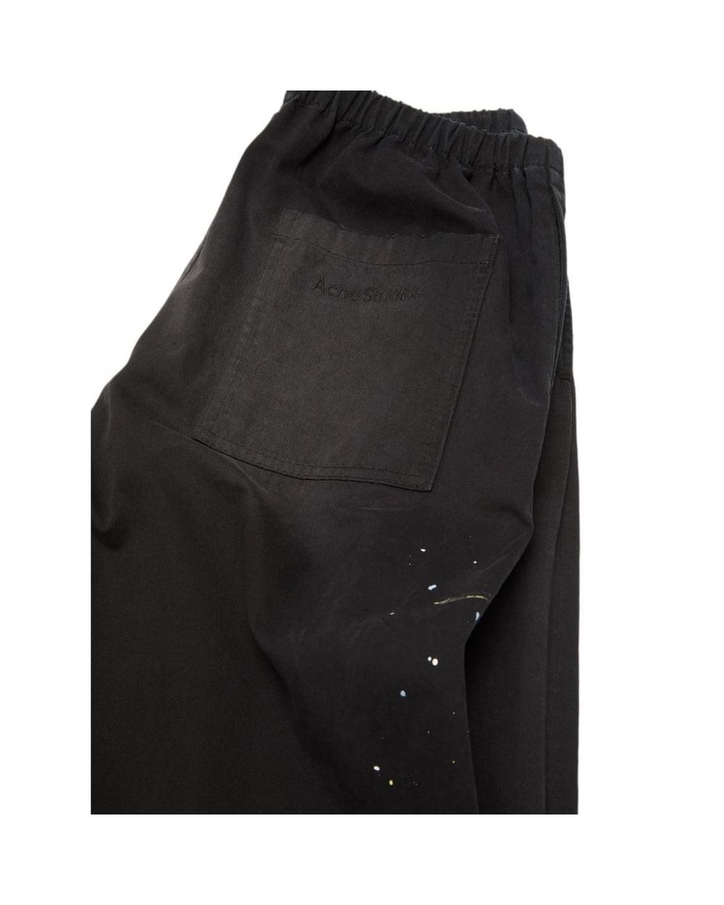 Acne Black Trousers for men