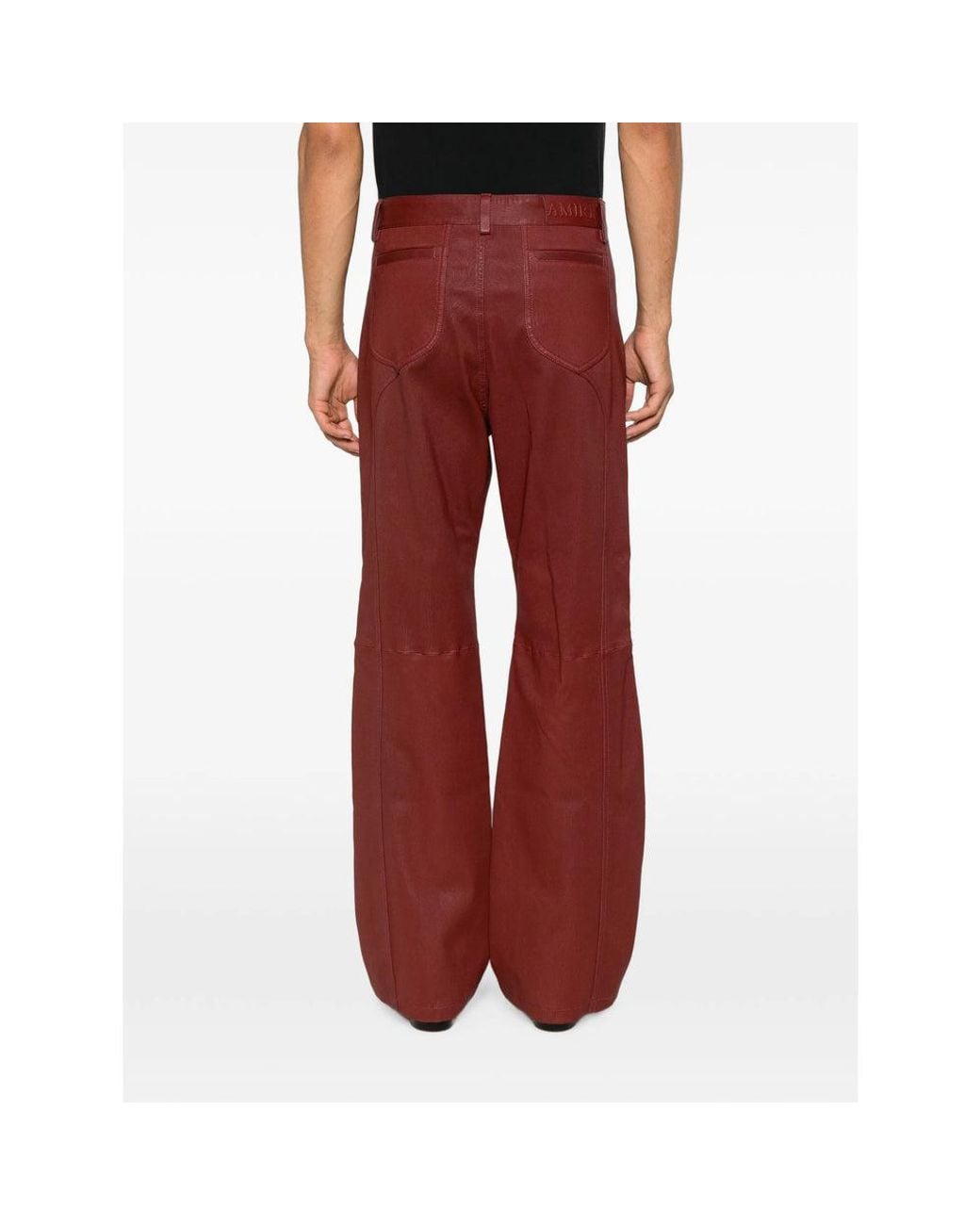 Amiri Red Trousers for men