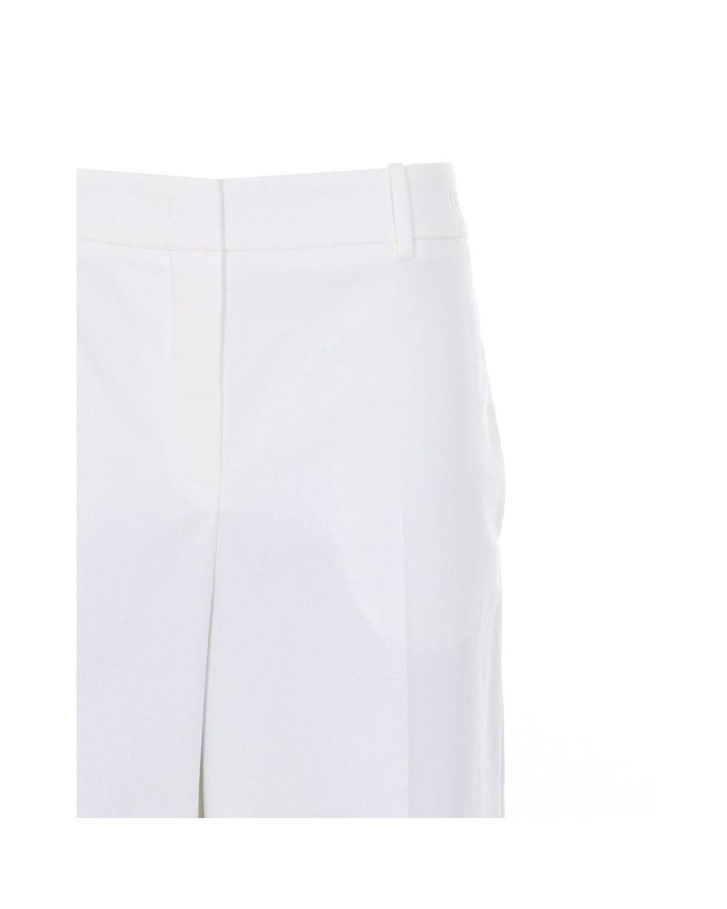 Fendi White Logo Pants