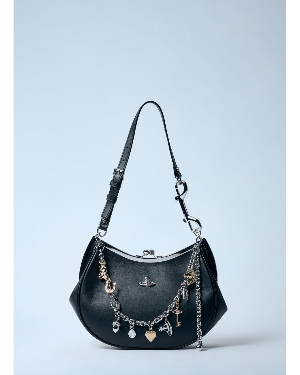 関税込♪*Vivienne Westwood*Charm Frame Purse ハンドバッグ Vivienne Westwood: Women's Charm Frame Purse (Gold) | DSMNY
