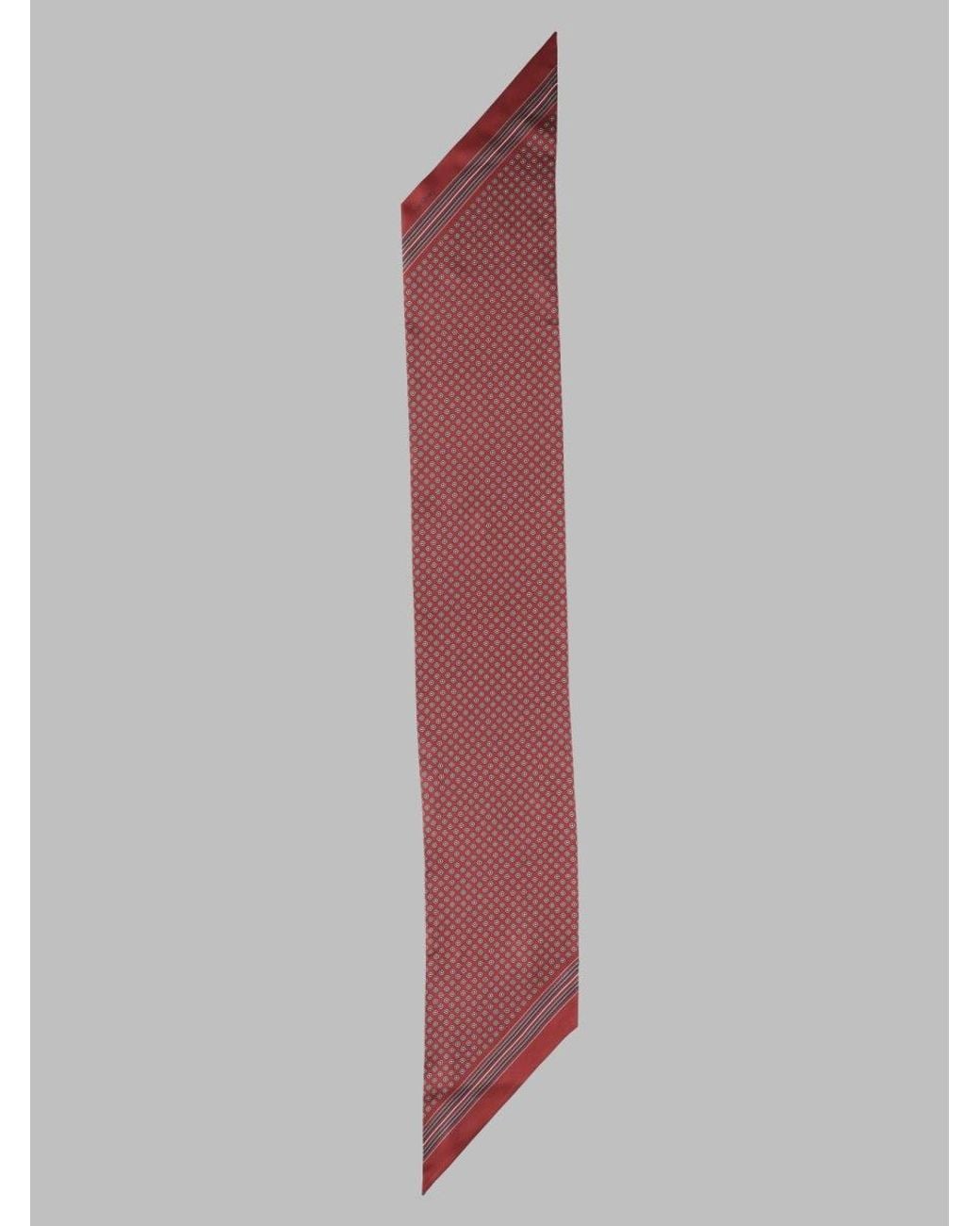 Saint Laurent Pink Sciarpa Lavallière for men