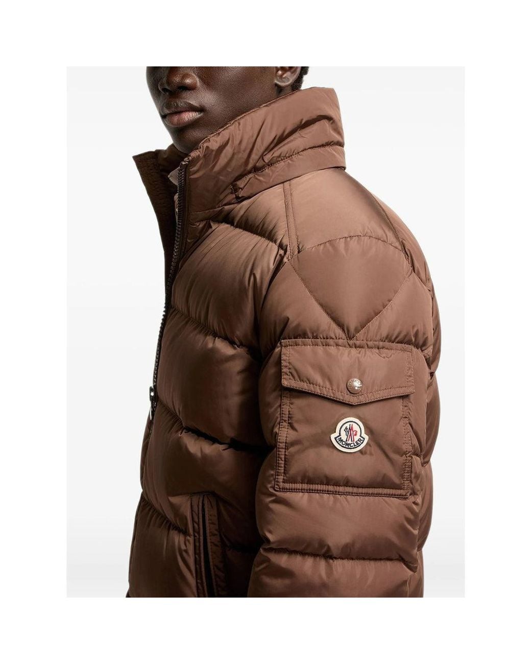 Moncler Brown Jackets for men