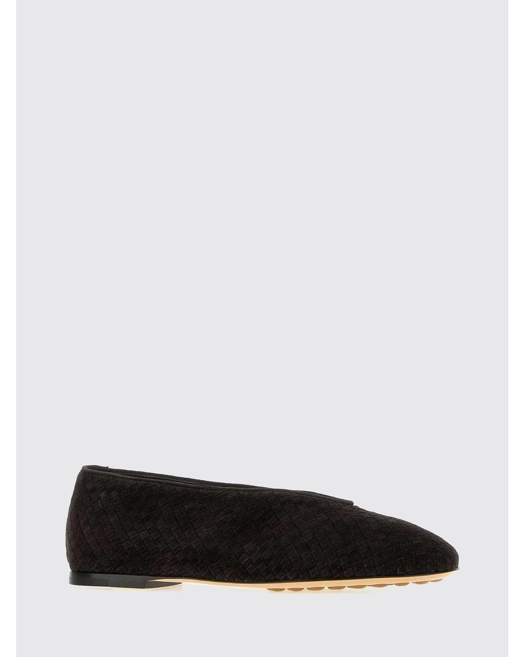 Bottega Veneta White Ballet Flat