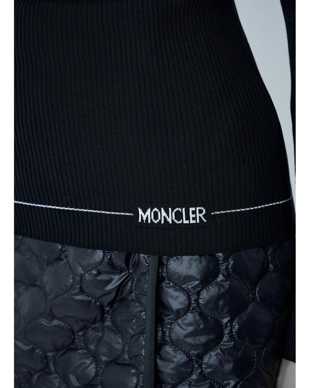 Moncler Blue Wool Sweater