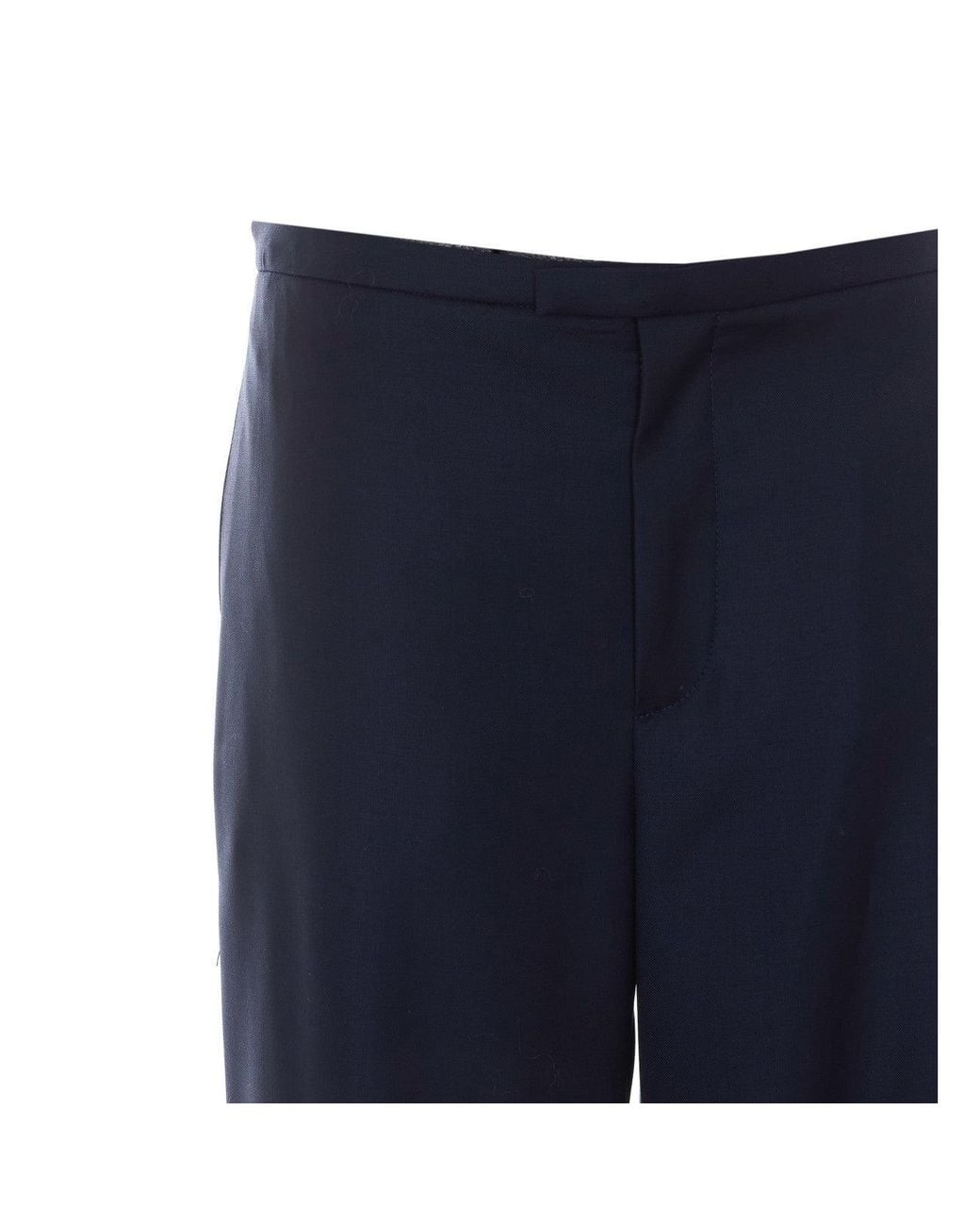 Gucci Blue Light Wool Pants