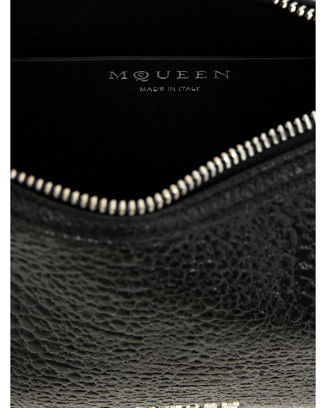McQueen Black Shoulder Bags