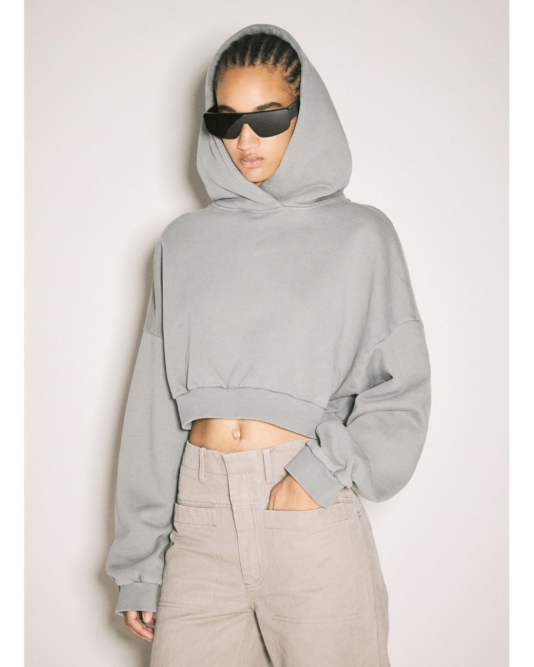 Rick Owens Black Performa Sunglasses