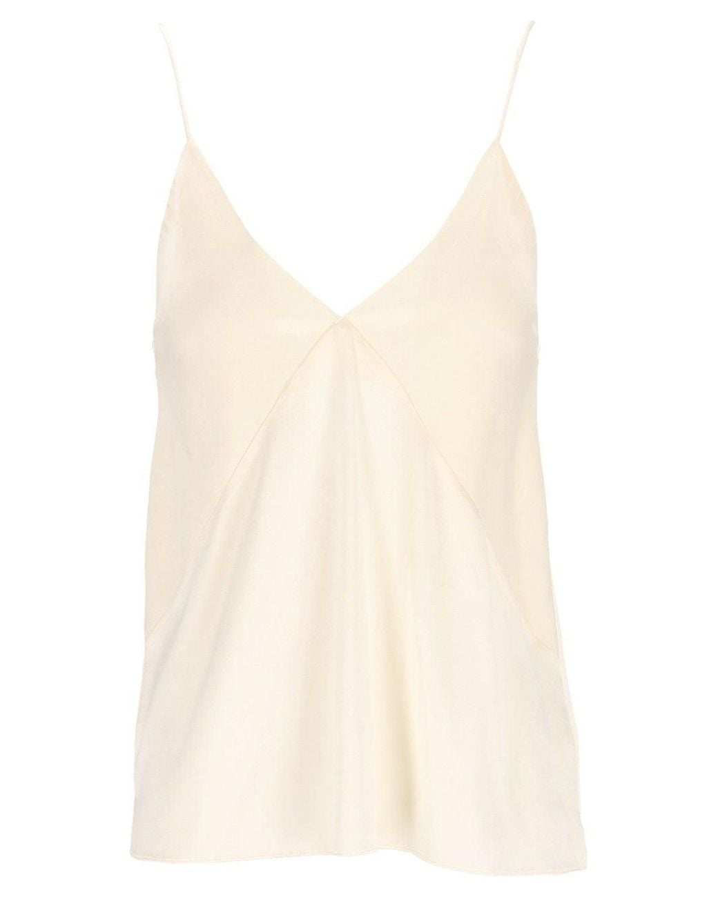 Forte_forte Natural Forte_Forte Shoulder Strap Top