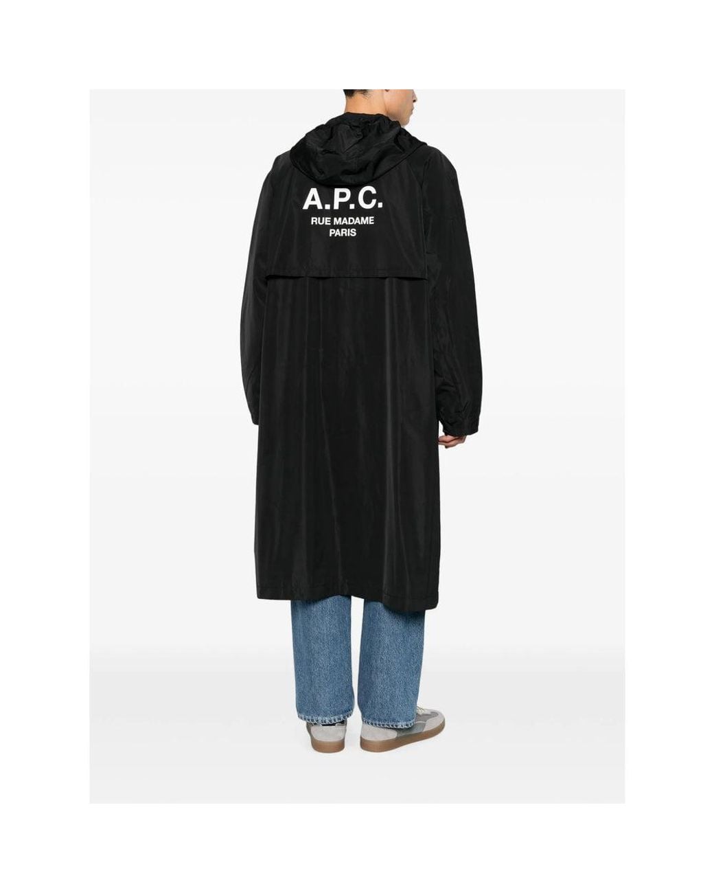 A.P.C. Black Coats for men