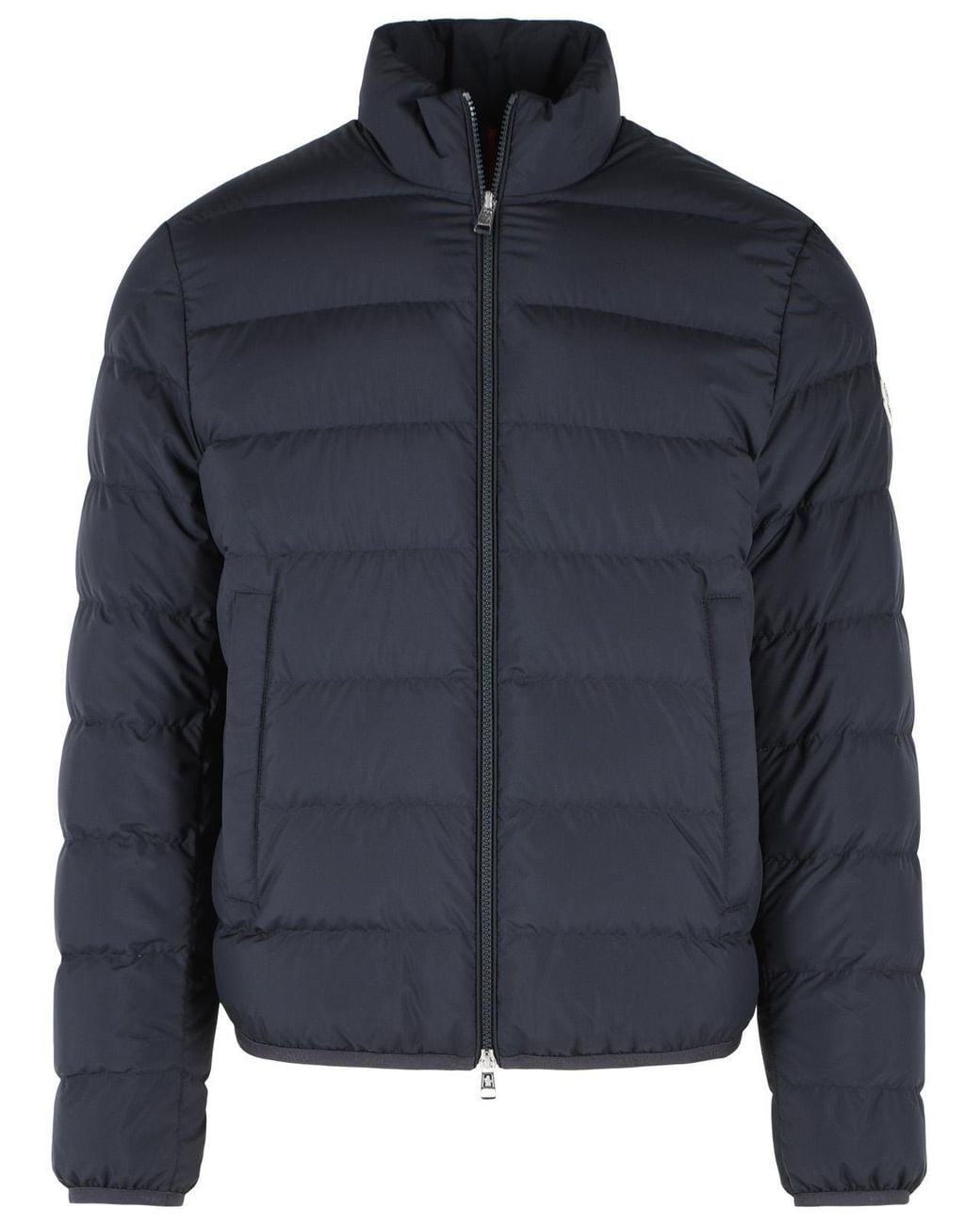 Moncler Blue 'Baudinet' Polyester Down Jacket for men