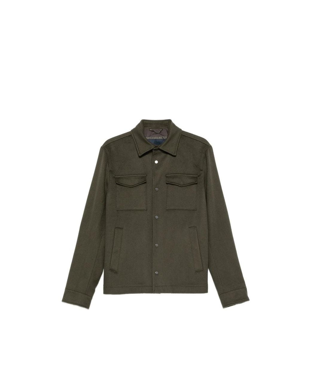 Herno Green Jackets for men