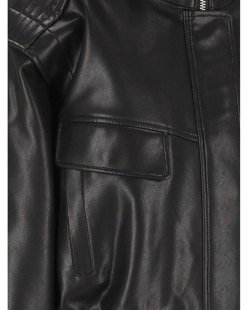 Self-Portrait Black Bomber Jacket