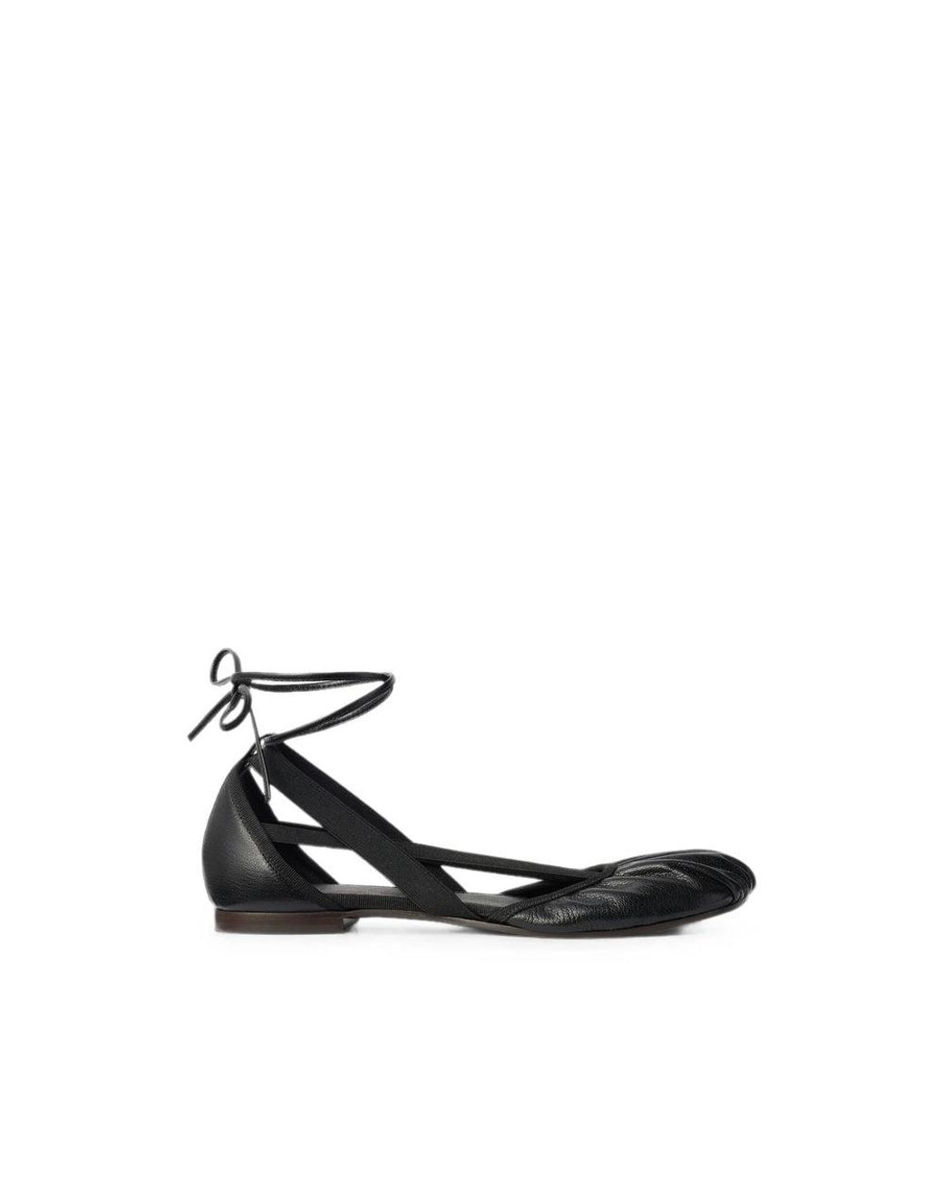 Lemaire Black Ballet Flats