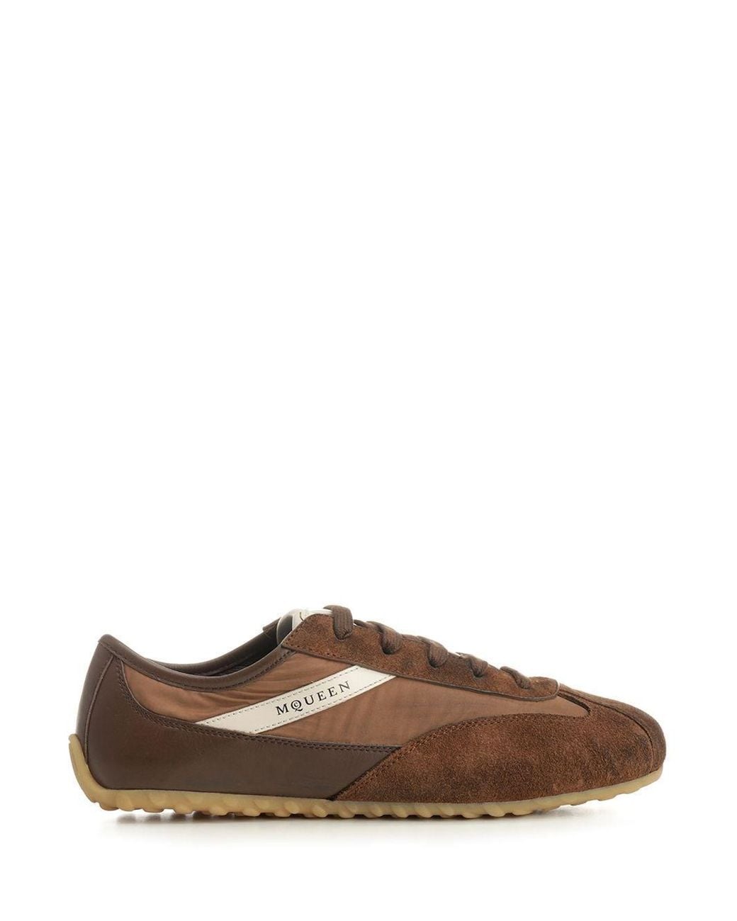 McQueen Brown Mcqueen Boxe Sneaker for men