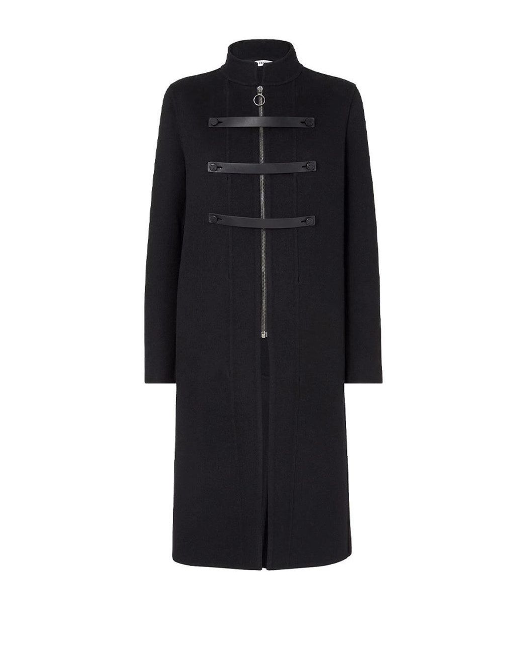 Fendi Black Coat Double Breasted