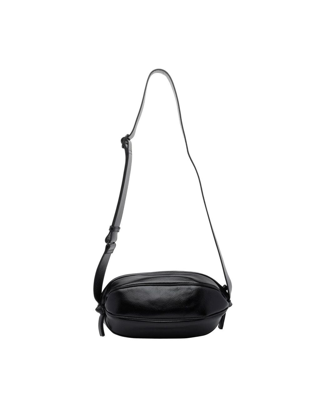 Hereu Black Large Boya Crossbody Bag