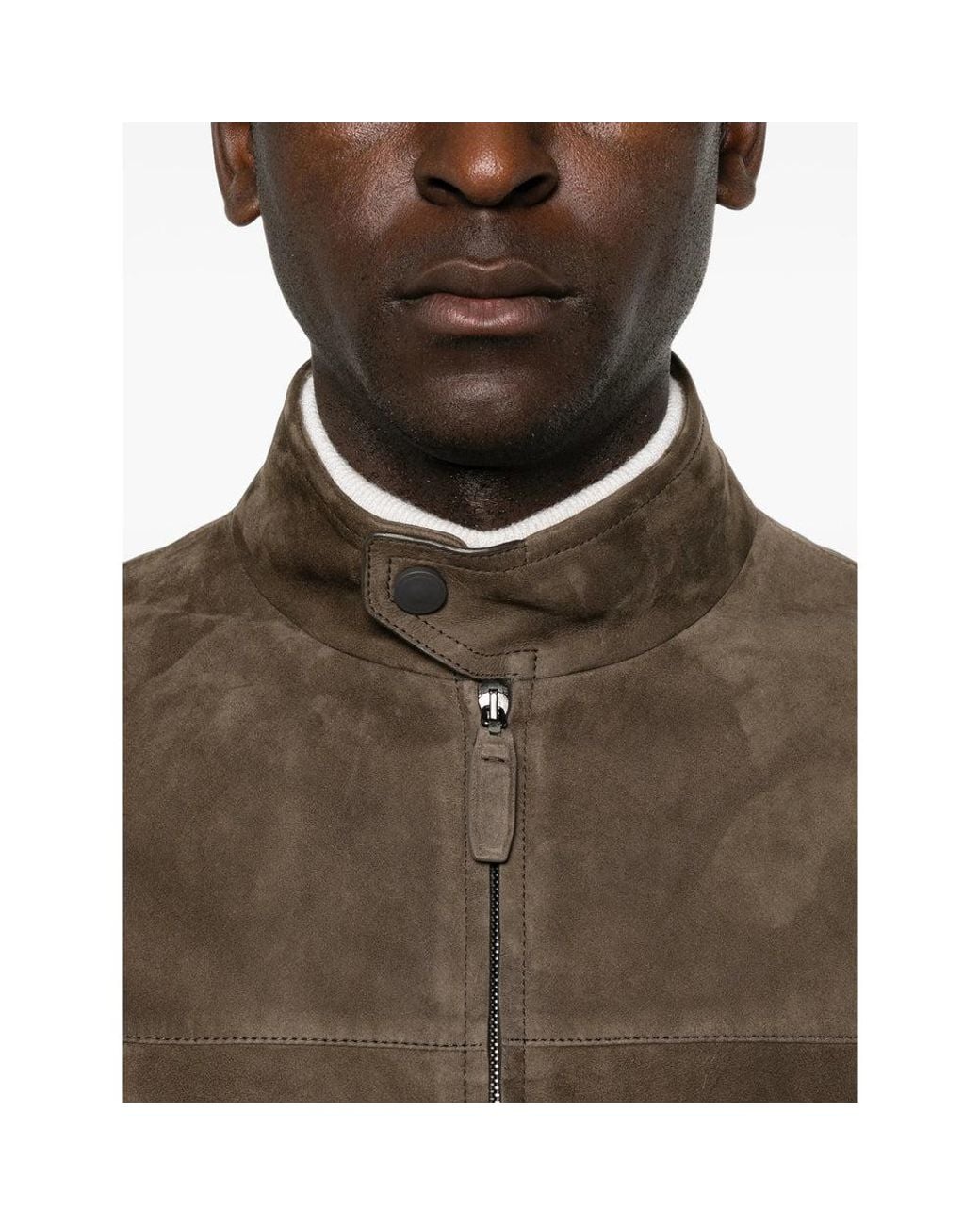 Brioni Brown Jackets for men