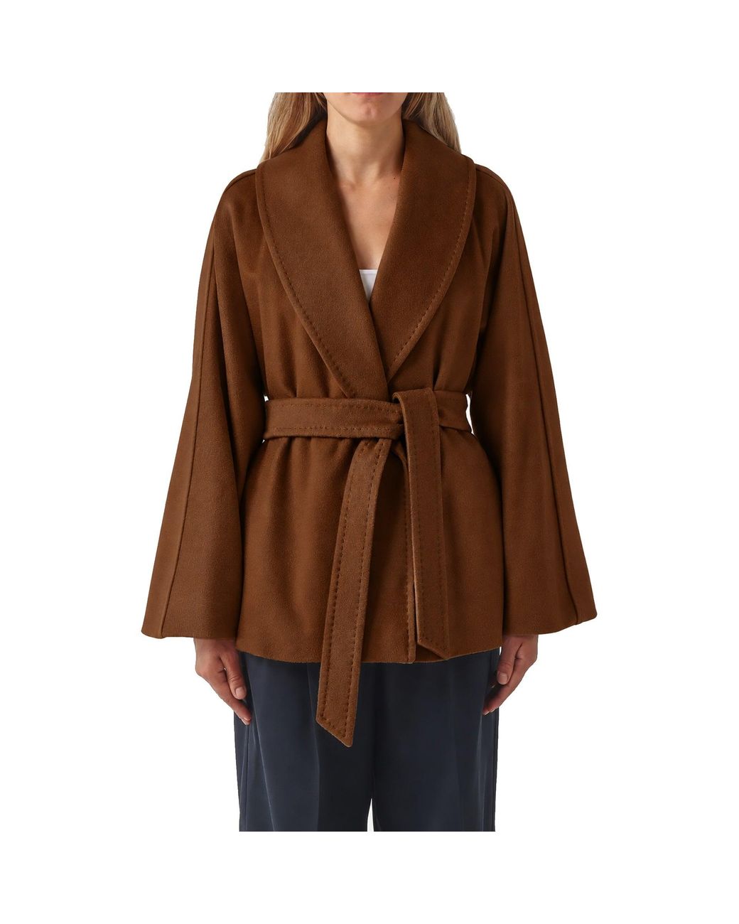Max Mara Brown Studio Abissi Jacket